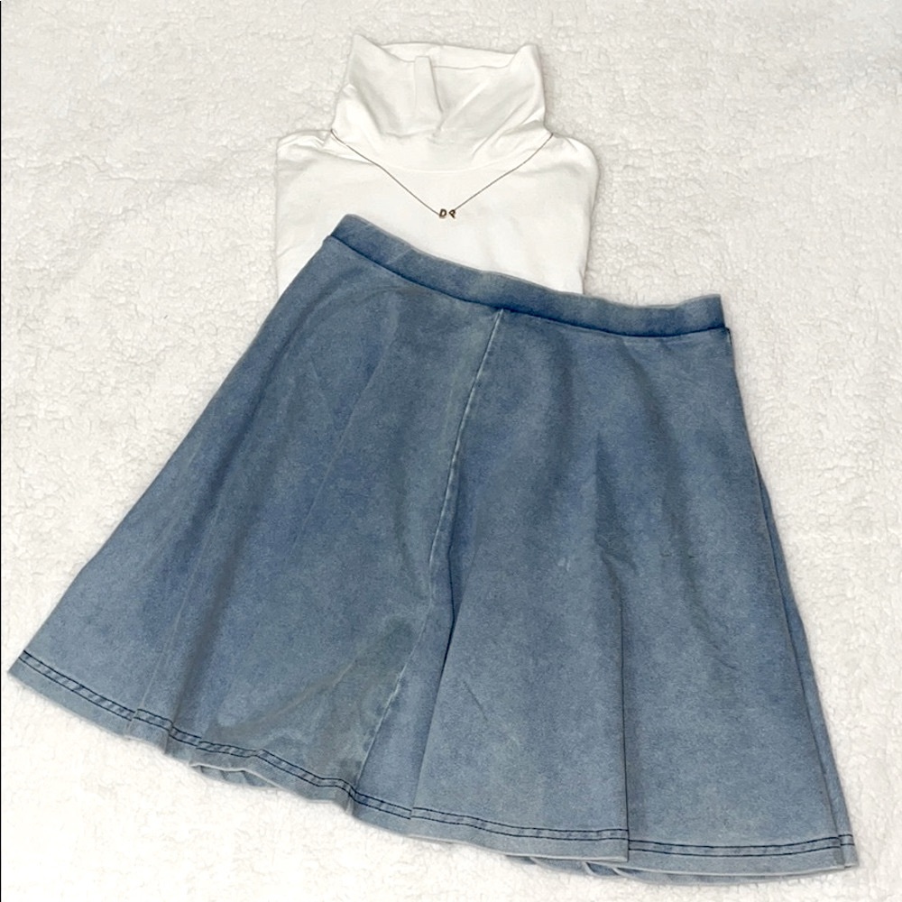 TOPSHOP Skater Skirt